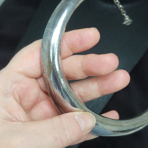 Vtg Estate Bat-Ami Israeli 925 Statement Necklace - Picture 9 of 11